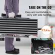 Scara tip platforma, portabila si pliabila, Aluminiu, 2 x treapta, max 200 kg, Inaltime 49 cm, anti-derapanta