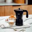 Cafetiera pentru esspreso, 520 ml, 9 cesti, Negru