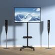 Suport TV mobil, capacitate 40 kg, Standard Vesa max 400x400, Inaltime reglabila, 23-60 inch