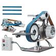 Slefuitor profesional de banc cu banda, 550 W, 5500 rpm, Control viteza variabila, Otel, Banda 762 x 25.4 mm 