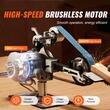 Slefuitor profesional de banc cu banda, 550 W, 5500 rpm, Control viteza variabila, Otel, Banda 762 x 25.4 mm 