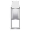Masa de lucru Inox, pentru preparare alimente, 305x1520x600 mm, 1 x rafturi