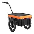 Remorca pentru biciclete, Capacitate 40 Kg, 1680 x 590 x 730 mm, cadru metal, Husa waterproof, Greutate 9.5 kg