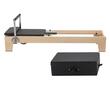 Aparat de antrenament pilates, Lemn, rezistență dublă arc și cablu, max 180 kg, 2380x735x925 mm