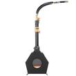 Forja pe gaz cu 3 arzatoare, Temperatura maxima 1427℃, Otel, dimensiune 530 x 510 x 215 mm
