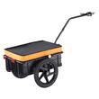 Remorca pentru biciclete, Capacitate 40 Kg, 1680 x 590 x 730 mm, cadru metal, Husa waterproof, Greutate 9.5 kg