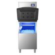 Masina profesionala pentru cuburi de gheata, Inox, Productie 170 kg/zi, Cuva depozitare 120 kg