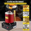 Cuptor topire metal, Creuzet grafit, Accesorii incluse, Capacitate 3 kg, 1150 ℃, 1750 W