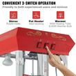 Masina automata Popcorn Cinema, capacitate 11 l, putere 850 W, 610x410x1395 mm, Rosu