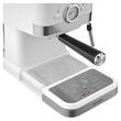 Espressor manual 20 bar, cappuccino, 1050W, rezervor apa 1.5 l, Baghetă de abur rotativă, Alb
