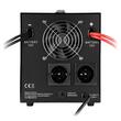 UPS sinus pur pentru centrale termice/Boilere, 2200 VA/1600 W, pentru baterie 12 V DC/ 50–200 Ah