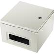 Tablou electric din Otel, Dimensiune 300 x 300 x 200 mm, 2 x chei, IP 66, Placa din spate detasabila