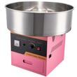 Aparat profesional pentru vata de zahar 1000 W, capacitate 6 buc/min, Inox, 518x518x485 mm