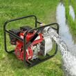 Motopompa pentru apa murdara, benzina 4 timpi, putere 7 CP, iesire 3 “, debit 1000 l/min, Inaltime 43 m, aspiratie 7 m