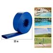 Furtun plat de evacuare apa, pentru motopompe, 3 inch, Lungime 32 m, PVC