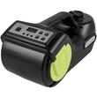 Kit cric hidraulic cu compresor si cheie electrica cu impact pentru roti, Capacitate 5 Tone, Alimentare 12 V, Inaltime 155-420 mm, Lanterna