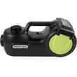 Kit cric hidraulic cu compresor si cheie electrica cu impact pentru roti, Capacitate 5 Tone, Alimentare 12 V, Inaltime 155-420 mm, Lanterna