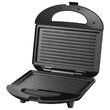Sandwich maker Inox 700W, Corp și maner izolate termic, Negru