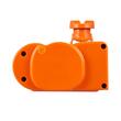 Kit cric hidraulic tip foarfeca, Capacitate 3 Tone, Alimentare 12 V, Inaltime 170-420 mm, Triunghi reflectorizant, Led