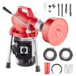 Sarpe pentru desfundat tevi, Electric, Profesional, 7 x capete taiere, 370 W, Lungime 36/7 m, Diametru 3/8 si 5/8 inch