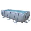 Piscina supraterana dreptunghiulara, Cadru, 400 x 200 x 99 cm, Capacitate 7020 l, Pompa filtrare, Scara
