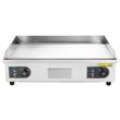 Plita electrica, Plancha Inox 4000 W, suprafata de gatit Neteda 655 x 400 mm, control reglabil al temperaturii 50-300°C