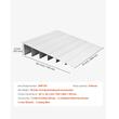 Rampa de prag din aluminiu, 805 x 865 x 155 mm, Inaltime 138 mm, max 363 kg