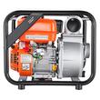 Motopompa pe benzina 3", Debit 1000 l/min, Putere 7 CP, Inaltime max 30 m, Adancime 7 m, Rotor fonta, 1 x furtun refulare 7.62 m