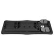 Placa pilates multifunctionala 9 in 1, max 150 kg, 2 manere flotari, 2 extensii, 4 cotiere, genunchiere, contor, Negru