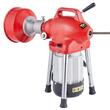 Sarpe pentru desfundat tevi, Electric, Profesional, 7 x capete taiere, 370 W, Lungime 36/7 m, Diametru 3/8 si 5/8 inch