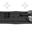 Placa pilates multifunctionala 9 in 1, max 150 kg, 2 manere flotari, 2 extensii, 4 cotiere, genunchiere, contor, Negru