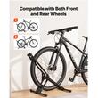 Set 2 x Suport pliabil pentru bicicleta, compatibil cu diametrele roților de 508-737 mm, Otel, Negru