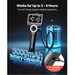 Camera endoscop cu ecran articulat 360°, 4 directii, Zoom 8X, ecran IPS HD de 4.5", lentila subțire 6.2 mm, IP67, cablu 1.5 m