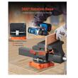 Menghina de banc, Latime falca 203 mm, baza blocare pivotanta 360°, deschidere falca 203 mm, fonta