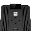 Placa pilates multifunctionala 9 in 1, max 150 kg, 2 manere flotari, 2 extensii, 4 cotiere, genunchiere, contor, Negru