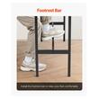Masa de bar/pub Vivatechnix Vintage, Lemn/Otel, 140 x 100 x 38 cm, Maro, picioare ajustabile