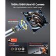 Camera endoscop cu ecran articulat 360°, 4 directii, Zoom 8X, ecran IPS HD de 4.5", lentila subțire 6.2 mm, IP67, cablu 1.5 m