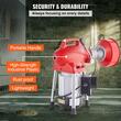 Sarpe pentru desfundat tevi, Electric, Profesional, 7 x capete taiere, 370 W, Lungime 36/7 m, Diametru 3/8 si 5/8 inch
