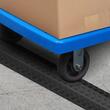 Rampa cu protectie cabluri, max 907 kg/axa, 2 x canal, Negru, Modulara, 100 x 13 x 2 cm