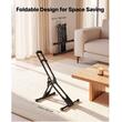 Set 2 x Suport pliabil pentru bicicleta, compatibil cu diametrele roților de 508-737 mm, Otel, Negru