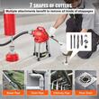 Sarpe pentru desfundat tevi, Electric, Profesional, 7 x capete taiere, 370 W, Lungime 36/7 m, Diametru 3/8 si 5/8 inch