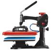 Presa termica 10 in 1 pentru transfer tricouri/sepci/cani, 1000 W, 0 - 200 ℃, Placa de încălzire 30 x 38 cm