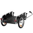 Remorca pentru biciclete, Capacitate 45 Kg, 1390 x 750 x 430 mm, cadru Aluminiu, Pliabil