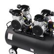 Compresor portabil fara ulei Ultra-silentios, 3000 W, 300 l/min, 8 Bar, Capacitate rezervor 75 l