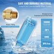 Filtru sedimente pentru toata casa, Centrifugal, 40 microni, Debit 4 T/h, curatare automata, Instalare universal, Manometru