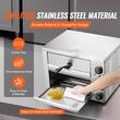 Cuptor electric profesional pentru Pizza cu diametru de 305mm , Inox, 1800 W, 2 x Etaje, Temperatura reglabila 50-350 ° C, Timp reglabil