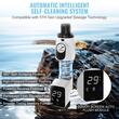 Filtru sedimente pentru toata casa, Centrifugal, 40 microni, Debit 4 T/h, curatare automata, Instalare universal, Manometru