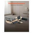 Aparat de antrenament pilates, Lemn/Otel, rezistență dublă arc și cablu, max 180 kg, 2380x680x570 mm