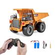 Camion basculanta, Telecomanda, Tractiune 4 roti, 2 x baterii, USB, capacitate incarcare 6 kg, 32 m/min, Scara 1:18