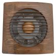 Ventilator axial de perete, Helix 100-Walnut, debit 100 m3/h, diametru 100 mm, 12W